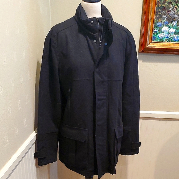 NWT Elie Tahari Black Military Jacket - Picture 1 of 16